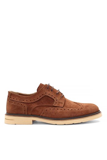 Celal Gültekin Ανδρικά παπούτσια casual Taba Suede 550 4725-16955