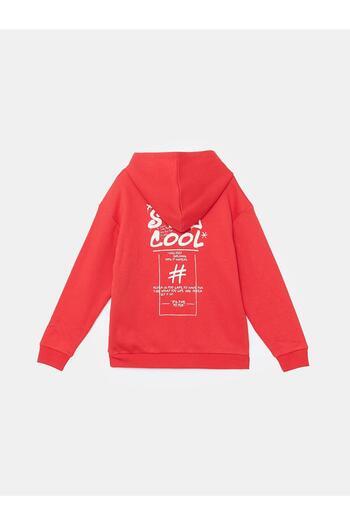 LC Waikiki Lcw Kids Hooded Boy's Thick Sweatshirt