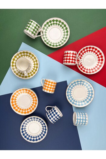 PORSER Peyda Mix Coffee Cup Set 80Cc 6 People 12 Pieces
