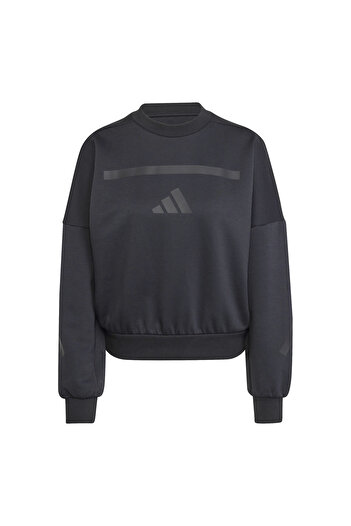 adidas W Z.N.E. SWT Kadın Siyah Sweatshirt JE7855