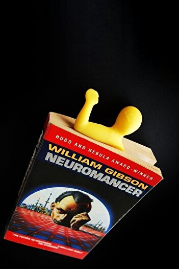 Bundeba Crushed Man Bookmark Bookmark Reading Bookcase Cabinet Accessory Bookmark