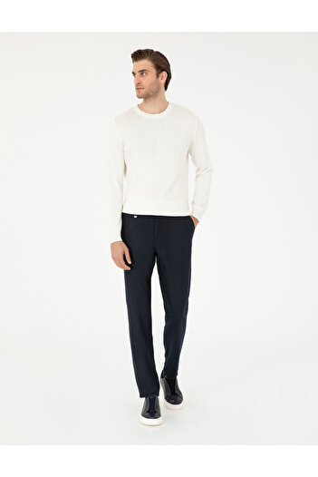 Pierre Cardin Lacivert Ex. Slim Fit Kumaş Pantolon 50293389-VR033