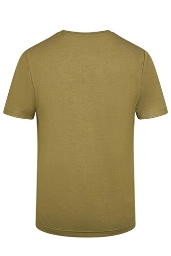 2AS Ανδρικό T-Shirt Viloft - Crew Neck, Ανοιχτό καφέ