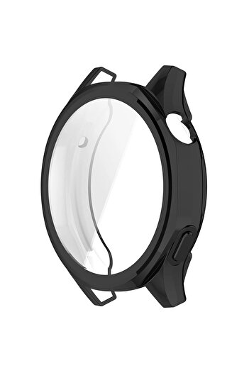 Tagomoon Huawei Watch Gt5 46mm ile Uyumlu Kasa Ve Ekran Koruyucu 360 Tam Koruma Silikon Kılıf