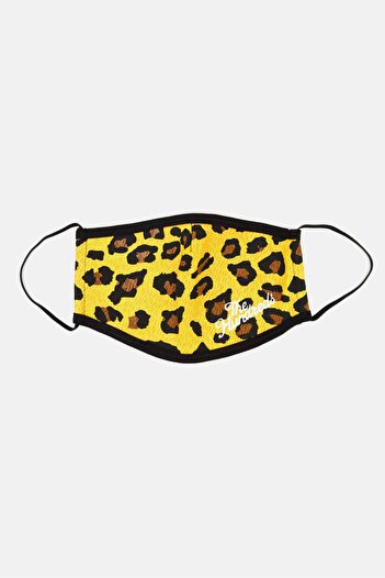 The Hundreds Animal Print Face Mask, Multicolor