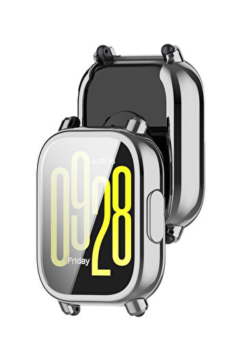 Tagomoon Redmi Watch 5 Active ile Uyumlu Kasa Ve Ekran Koruyucu 360 Tam Koruma Silikon Kılıf