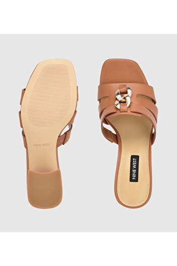 Nine West Women Brown Sandals