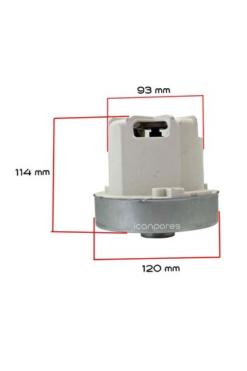 Parmis Motor pentru aspirator Rowenta compatibil RO 5820 Silence Force Extreme - înfășurat cu cupru
