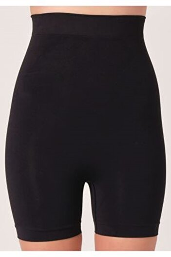 Sistina Black Women's Hip Lifter Seamless Corset - 760 - Size XXL Hnzrn