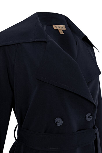 Aker Reglan Cut Trench Coat