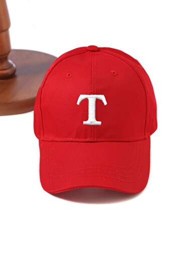 ŞapkaMania Letter T Basic Cap