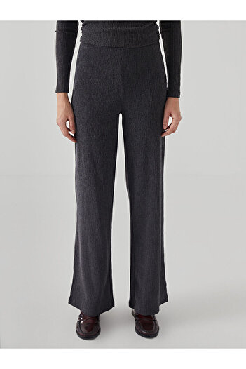 LC Waikiki Lcw Standard Fit Textured Women's Trousers