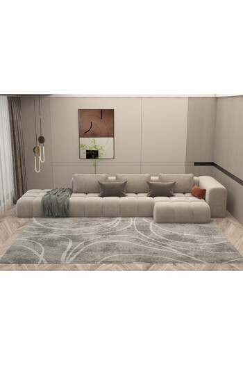 Oak House Velvet gray chair size 85x80x85 cm
