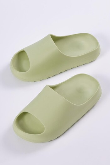 royalmoni Daily Comfortable Casual Sole Summer Women's Slippers Green