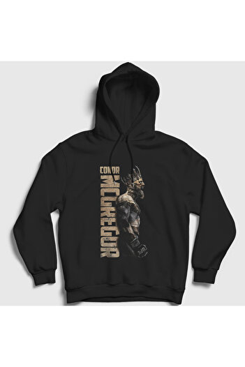 Presmono Φούτερ Unisex Black King V2 Ufc Conor Mcgregor με κουκούλα 315427 ττ