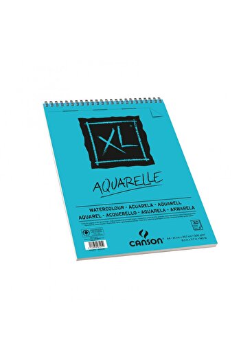 Canson Xl Aquarel A4 300gr 30yp Watercolor Notebook /400039170