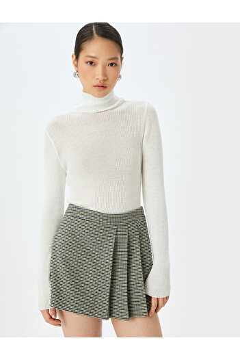 Koton Long Sleeve Turtleneck Knitwear Sweater