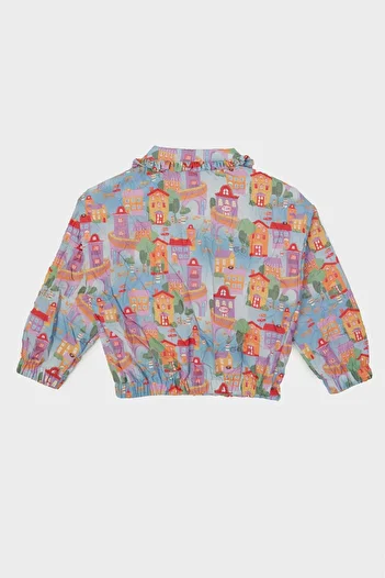 GB Baby Bg Store Baby Girl Patterned Raincoat 23Pfwbg2704
