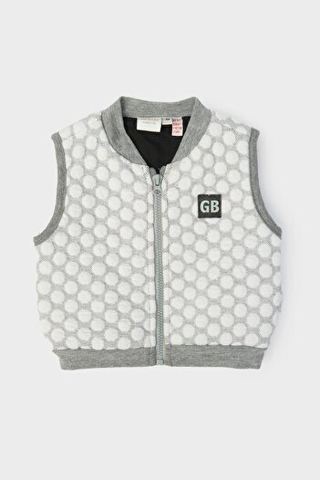 Layette Bg Store Baby Boy Patterned Vest 23Fw0Lt8704