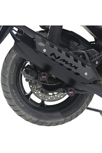 GP KOMPOZİT Yamaha NMAX 125 / 155 2015-2025 Uyumlu Egzoz Koruma Takozu Siyah