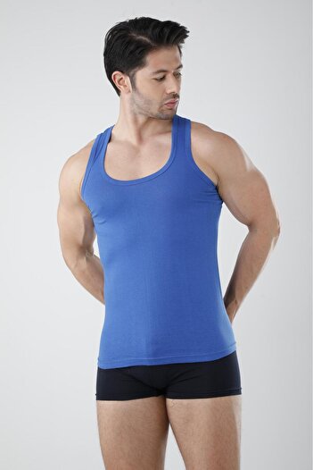 Gizem iç giyim Mystery Underwear Blue Men's Undershirt