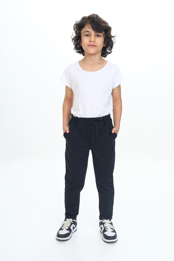 e-çocuk Boy's Double Leg Sweatpants 6601-6602