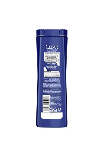 Clear Shampoo 400 ml Deep Cleanse (BLUE)
