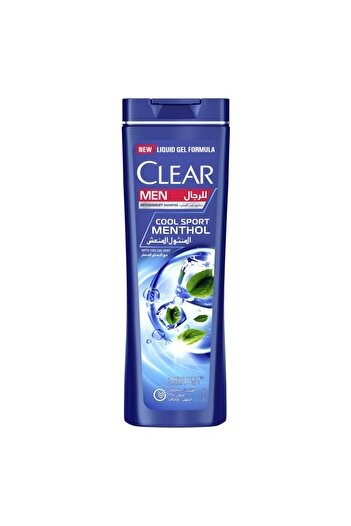Clear Shampoo 200 ml Cool Sport Menthol (BLUE) --- Clear Cool Sport Menthol Shampoo 200 ml Blue
