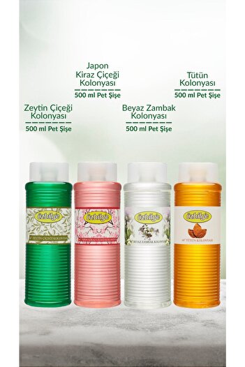 Özbilge 4’lü Set 500 ml Pet Şişe