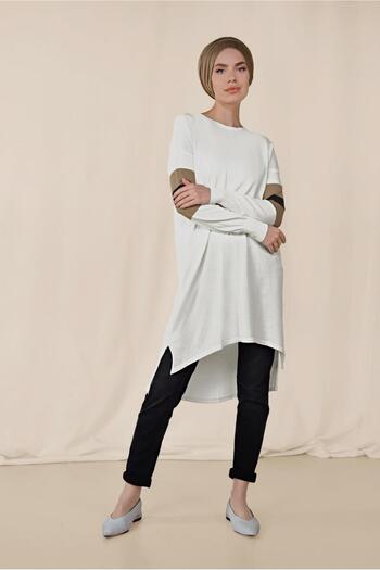 Alvina Slit Detailed Tunic 4140