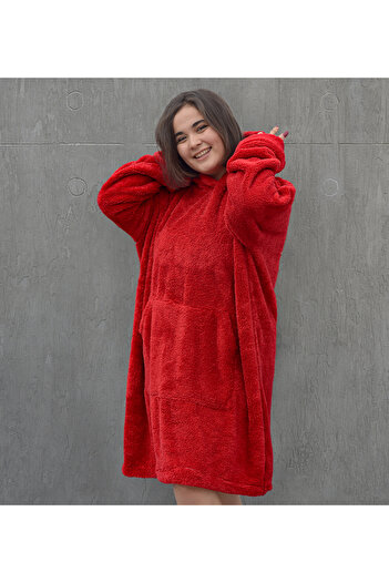 Pandamkee Pabtex Welsoft Plush Fleece Wearable Blanket Pajamas