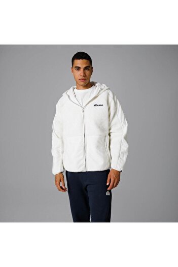 Ellesse Ανδρικό λευκό μπουφάν με φερμουάρ EM250