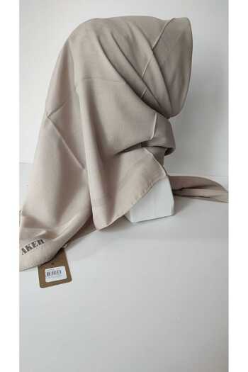 Aker Plain Cotton Stone Scarf 933