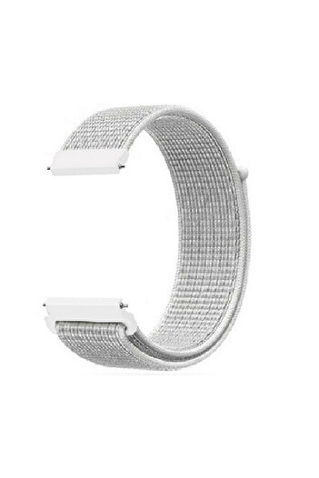 Tagomoon Redmi Watch 5 Active / Lite ile Uyumlu Kordon Kumaş Desenli Cırt Cırtlı Spor Kayış