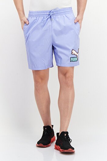 Puma Men Sportswear Fit Training Shorts, Lavender