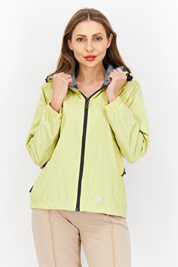 Trespass Women Brand Logo Windproof Jacket, Yellow