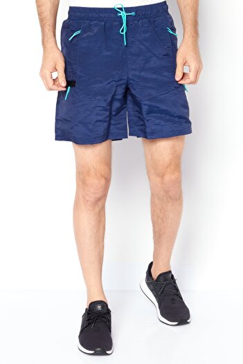 Puma Men Sportswear Fit Brand Logo Training Shorts, Navy Bue
