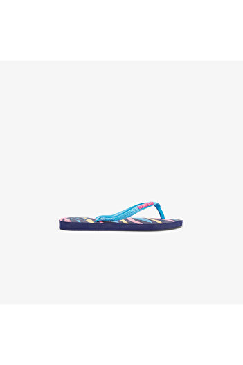 Havaianas Αέρας. Βρεφικές παντόφλες Slim Glitter Baby Blue