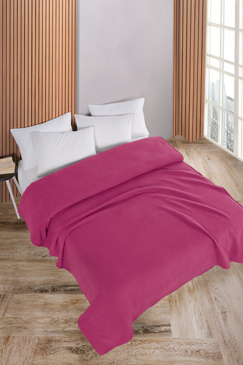 Evim Cotton Cotton Dark Pink Bedspread 160X230