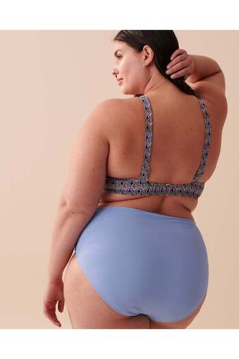 La Vie en Rose Textured Dd Cup Twisted Bikini Top