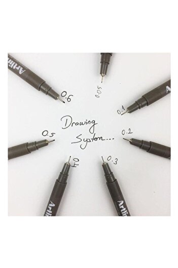 artline Technical Drawing Pen 0.7 Mm Black 1 Piece Drawing Technical Drawing Pen