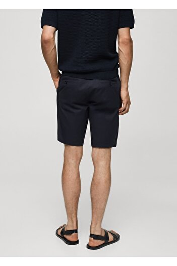 MANGO Man Σορτς βερμούδας από βαμβακερό Chino Slim Fit