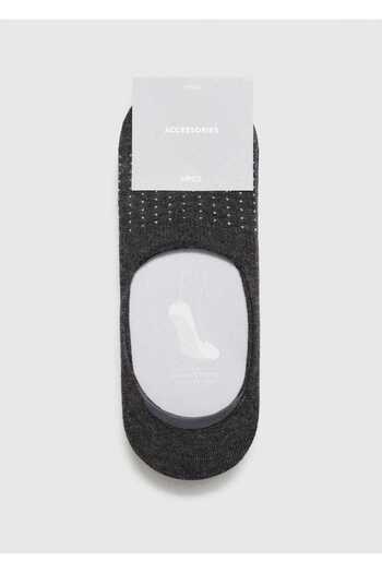 MANGO Man Pack of 3 Socks with Polka Dot Pattern
