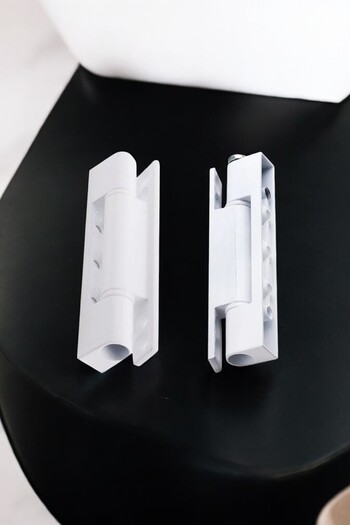 CocoVia (2 Pieces) Unbreakable Hinge Set 90 mm |   2 Pieces Pvc Pimapen Plastic Door-Window Hinge