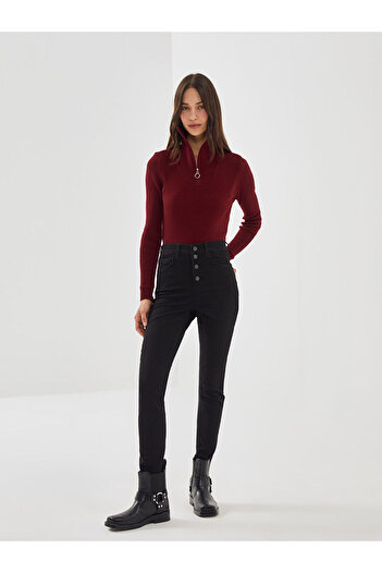 LC Waikiki Black Jupiter Super Skinny Fit Women's Jean Pants