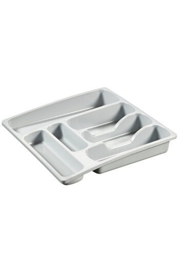 CURVER ,Large,CUTLERY TRAY,Gray Color.