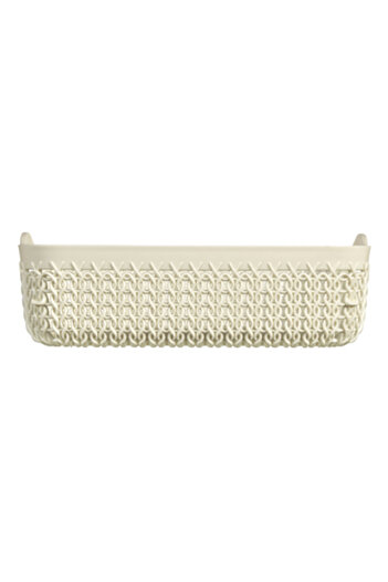 CURVER ,Knit,Mini Basket Square,2.8L,Off White Color