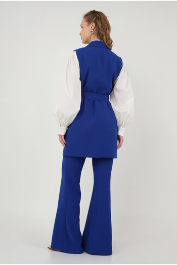 HEQA Жилет з поясом Saks