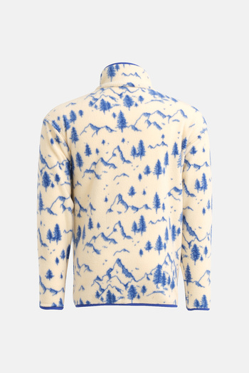 Vaneda Regular Fit Next Unisex Polar Desenli Mavi