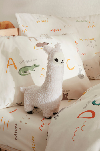 Karaca Home Lama Shaped Throw Pillow
